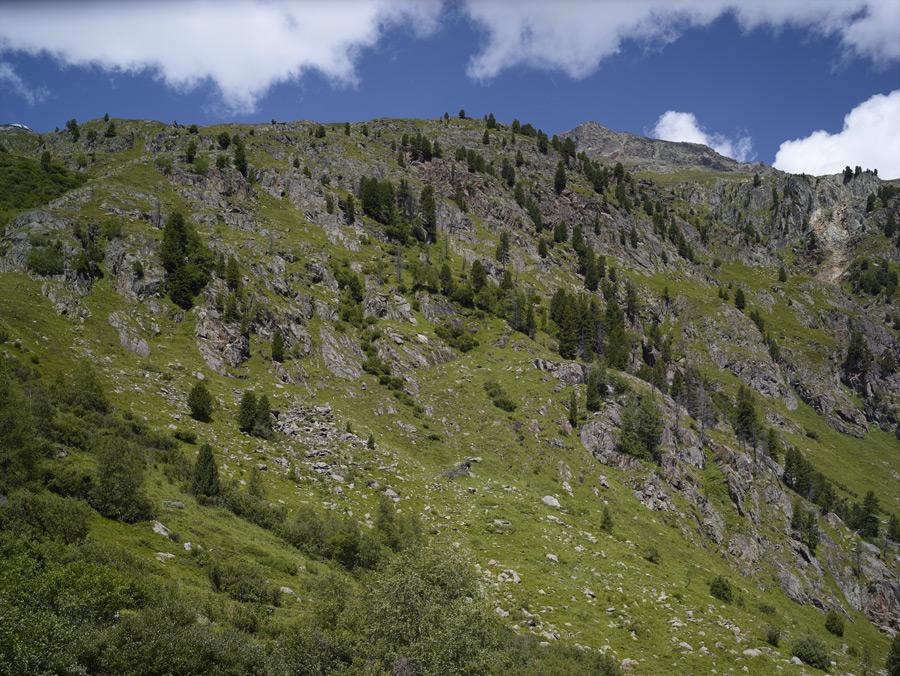 Bergseite mit HR Digaron-W 50mm aufgenommen